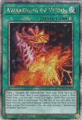 Awakening of Veidos - PHNI-EN095 (Quarter Century Secret Rare) - 1st Edition